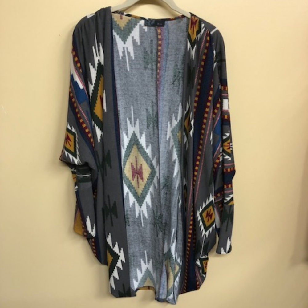 Miin Open Front Cardigan